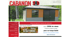 Desktop Screenshot of cabanon3d.com